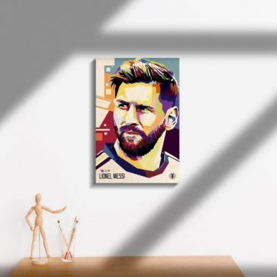 messi wall art