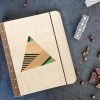 Geometric Wooden diary_3