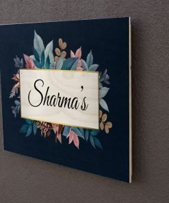 Personalised Wooden Name Plate-3