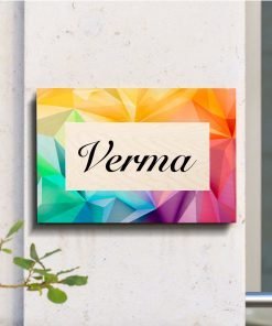 Stylish Family Name Plate