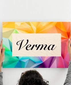 Stylish Family Name Plate Wall