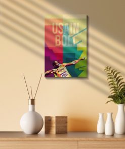 Usain Bolt Wood Print-1