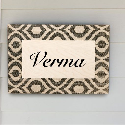 Personalised Name Plate