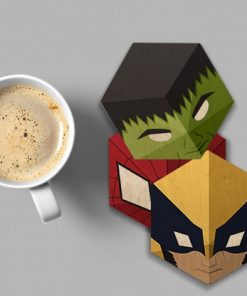 Super hero coasters