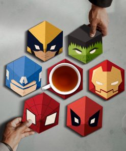 Super hero coasters