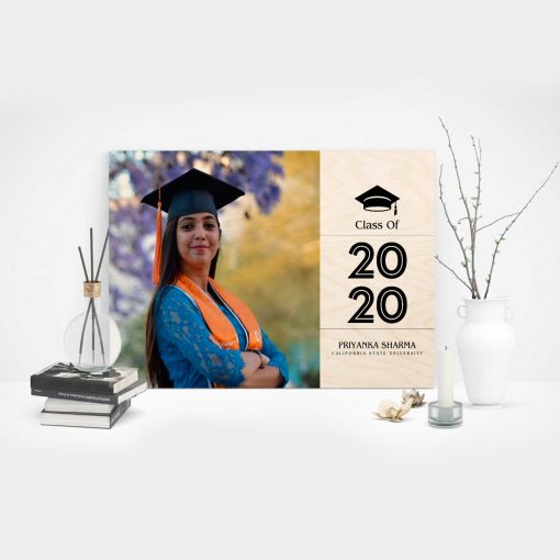 Graduation Wood Print