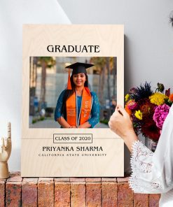 Graduation Wood Print