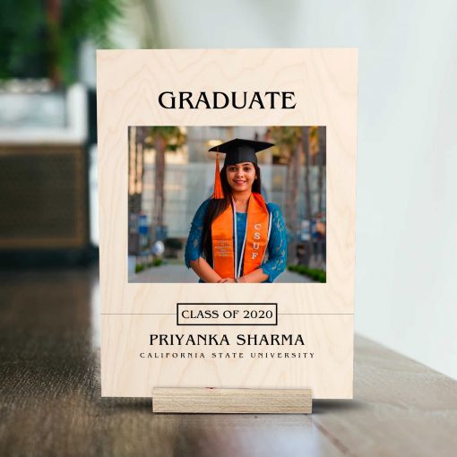 Graduation Wood Print