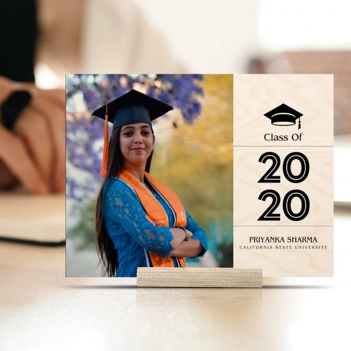 Graduation Wood Print