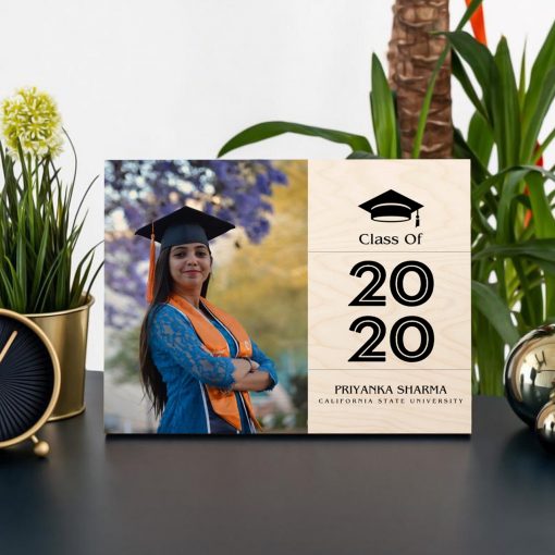 Graduation Wood Print