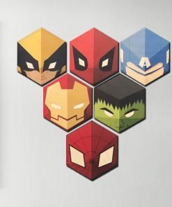 Super Hero Fridge Magnets