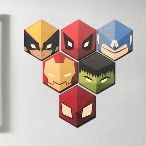 Super Hero Fridge Magnets